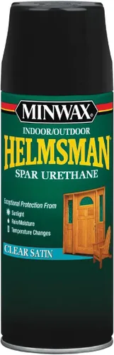 Vista 13 de Minwax - Capa de uretano Helmsman para exteriores y interiores a base de agua, cuarto de galón, brillante