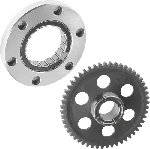 Vista 7 de Caltric Embrague de arranque y rueda loca de engranajes compatible con Yamaha Raptor 660R YFM660R 2001-2003