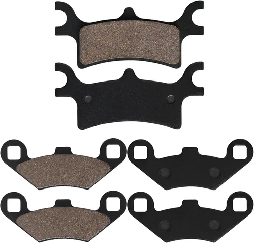 Vista 2 de LOCOPOW Pastillas de freno para Polaris Sportsman 450 400 500 600 700 800 2x4 4x4, Scrambler 400 500, Magnum 500 330 325, Trail Blazer 330 250