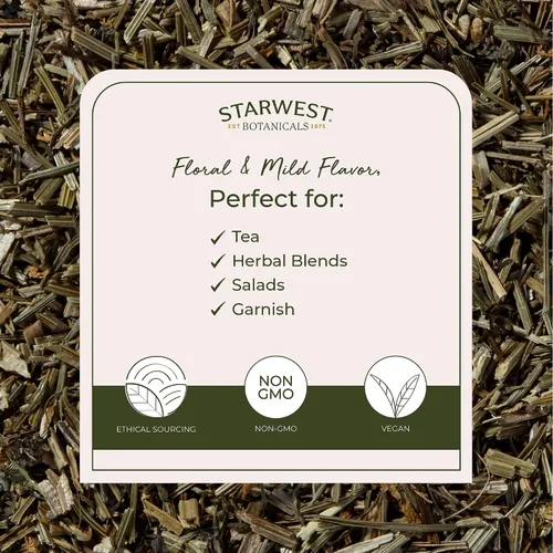 Vista 3 de Starwest Botanicals Dry California Poppy Herb Organic - Bolsa de 4 onzas