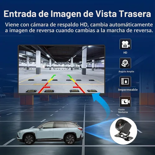 Vista 9 de 【4G + 64GB】 Radio estéreo de coche para Ford F150 2009-2014, Android 13 Wireless Carplay y Android Auto con pantalla táctil IPS de 9.7 pulgadas