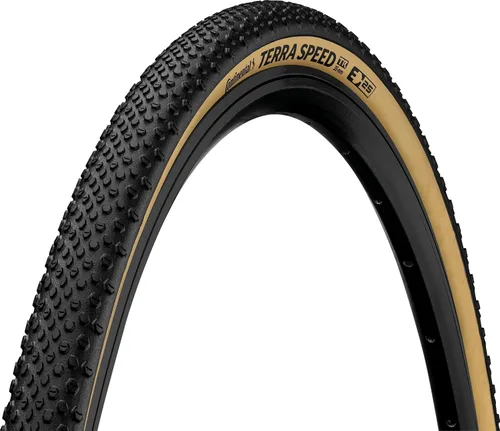 Vista 5 de Continental Terra Speed - Tubeless Gravel Bike Tire Engineered for Speed, Engineered for the Unknown - E25 Ebike Rated - Negro/Transparente