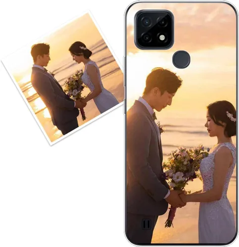 Vista 88 de Funda personalizada compatible con Oppo A1 Pro, fundas de teléfono personalizadas con imagen de foto, imagen de texto, cubierta transparente