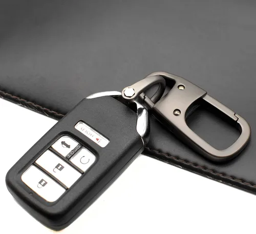 Vista 3 de MECHCOS Llavero de Metal para Coche con Clip Portallaves con Anillo de Llave de Valet Desmontable y Anillo en D Antipérdida para Hombres y Mujeres