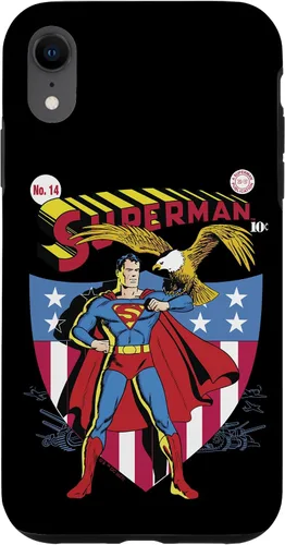 Vista 8 de Funda para iPhone 14 DC Comics Superman American Hero Vintage Comic Book