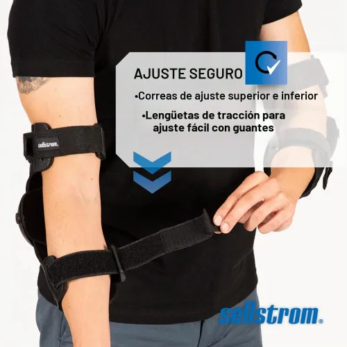 Vista 3 de Sellstrom ArmorPro - Coderas tácticas – Protección profesional para codos y brazos para soldadura, molienda – para hombres y mujeres