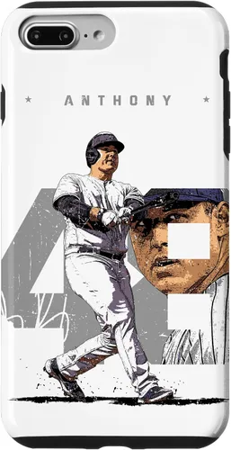 Vista 12 de iPhone 16 Anthony Rizzo Number Portrait Tony New York MLBPA Case