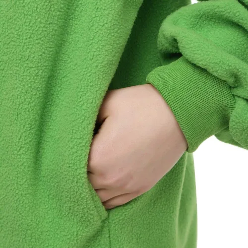 Vista 7 de Mike Wazowski - Mameluco para mujeres y hombres, disfraz de Halloween y Navidad, color verde