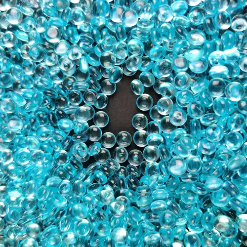 Vista 10 de HappyFiller - 4400 cuentas de limo de canicas acrílicas planas, color Cristal