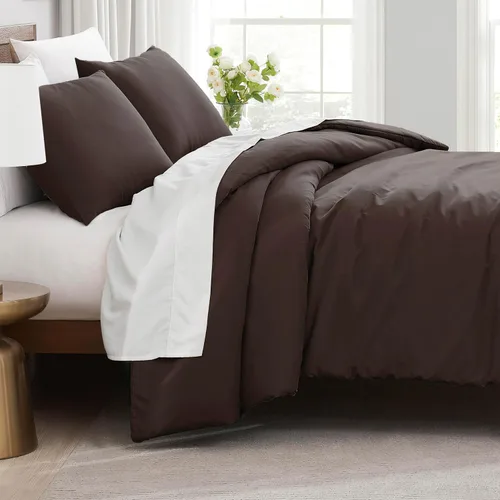 Vista 27 de Southshore Fine Living, Inc. Juego de funda de edredón tamaño extra grande individual/XL, ropa de cama de microfibra cepillada premium de fácil