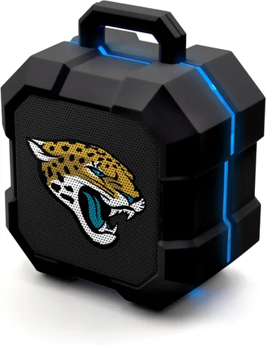 Vista 15 de SOAR NFL Shockbox - Altavoz Bluetooth inalámbrico LED, resistente al agua, IPX4, 5.0 Bluetooth con más de 5 horas de tiempo de reproducción, pequeño