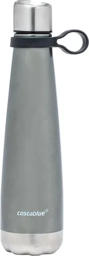Vista 9 de Botella de agua aislada – Botellas de agua recargables de acero inoxidable para adultos, vaso reutilizable de viaje con tapa a prueba de fugas
