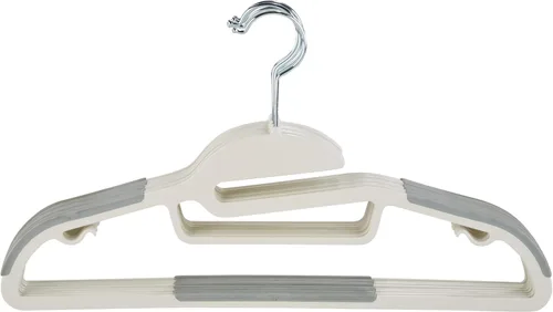 Vista 8 de Simplify Paquete de 8 ganchos definitivos Protector de collar en forma de S Ultrafino Antideslizante Barra de accesorios Cinturones