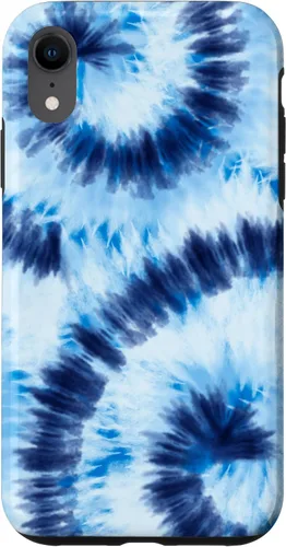 Vista 25 de Blue Tie Dye Swirl Case for iPhone 17