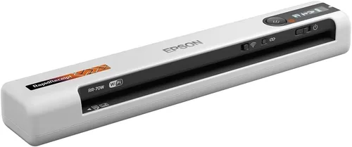 Vista 4 de Epson RapidReceipt RR-70W - Escáner inalámbrico de documentos y recibos a color con software ScanSmart AI PRO para gestión de recibos y PDF para PC