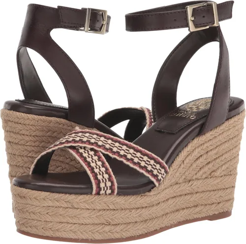 Vista 7 de Vince Camuto Fettanas - Sandalias de cuña con correa tejida para mujer