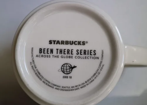 Vista 3 de Starbucks Been There Series Massachusetts - Taza de cerámica, 14 onzas