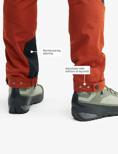 Vista 5 de RevolutionRace Mens Nordwand Pro Pants, Durable and Ventilated Pants for All Outdoor Activities