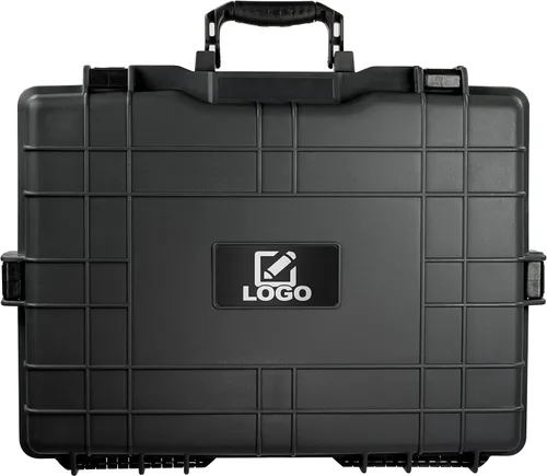 Vista 2 de Eylar Funda rígida grande de 22 pulgadas, cámara, herramientas, equipo para laptop con logotipo personalizado, placa grabada, impermeable