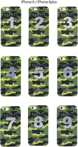 Vista 2 de Bandel (banderu) Case iPhone Case iPhone 6Plus number (Camouflage)