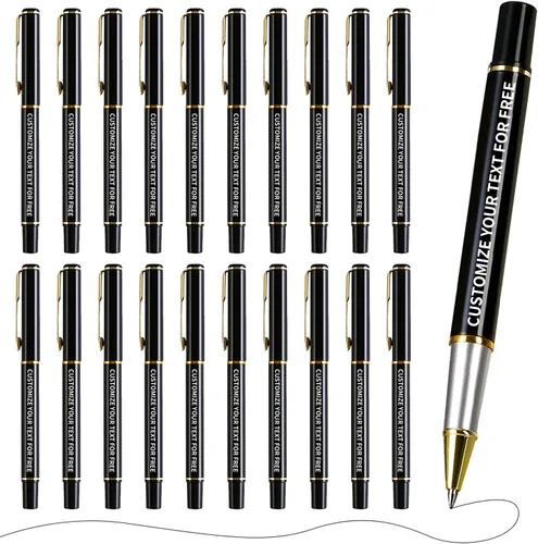 Vista 7 de ¡Haz tu marca con bolígrafos personalizados! Obtén bolígrafos personalizados con grabado de nombre a granel, perfectos para eventos, regalos o uso