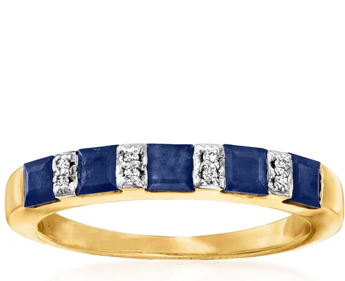 Vista 7 de Ross-Simons Precious Gemstone Ring in 18kt Gold Over Sterling