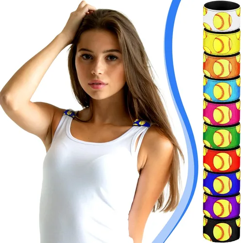 Vista 5 de Yinder 10 pares de soportes para manga de fútbol y sóftbol, clips de manga para camisas deportivas, accesorios