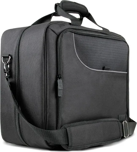 Vista 9 de Gear Bolsa para trasladar video proyector. Para ViewSonic PJD5155/PJD5134, Epson VS240, VS230, EX21, EX31, EX71 y otros. El interior tiene