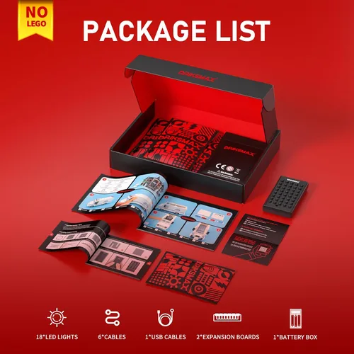 Vista 6 de BRIKSMAX Kit de iluminación LED para LEGO-21335 Faro Motorizado - Compatible con modelo de bloques de construcción Lego Ideas - No incluye el set