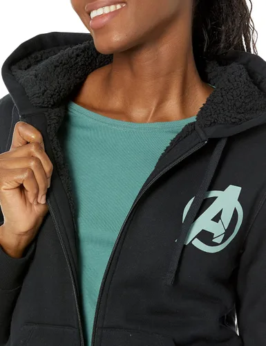 Vista 3 de Tienda Essentials Disney Marvel Star Wars Princesa - Sudadera con capucha con forro polar Sherpa para mujer