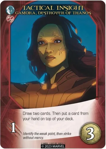 Vista 5 de Legendary Marvel: What If? Un juego de construcción de mazos de Marvel Juego de mesa cooperativo Basado en What If...? Serie de TV Disney+