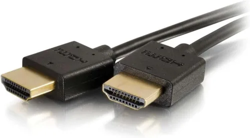 Vista 5 de C2G Cable HDMI, 4K, cable HDMI de alta velocidad, 60Hz, 1 pie (1.0 ft), negro, cables para llevar 41361