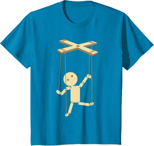Vista 55 de Puppeteering - Camiseta de marionetas Ventrílocuo de tiriteros, Negro, S
