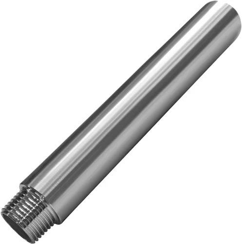 Vista 6 de Beduan Accesorios de tubería de acero inoxidable, 1/2" NPT macho x 1/2" NPT hembra roscada, niple de 2" de longitud de tubería fundida (paquete de 2)