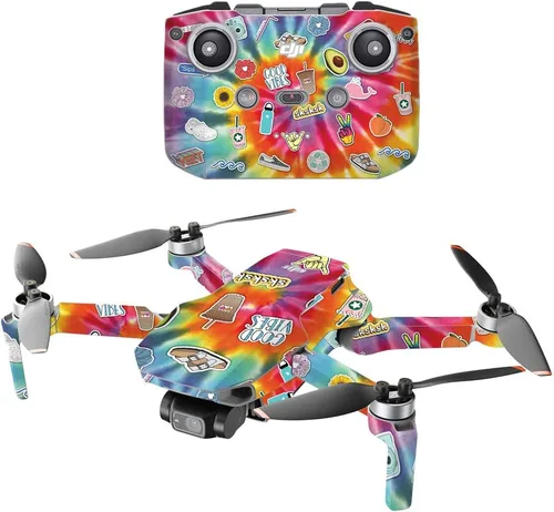 Vista 25 de MightySkins - Compatible con DJI Mini 2 Dron portátil - Humo brillante Funda protectora de vinilo duradera y única Fácil de aplicar, quitar