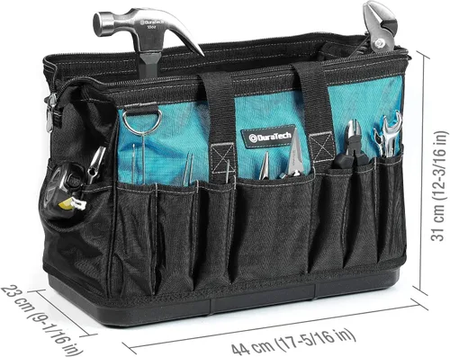 Vista 9 de DURATECH Juego de 269 herramientas manuales para reparación del hogar, kit de herramientas manuales mecánicas de uso diario con bolsa