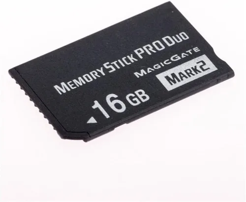 Vista 4 de Memoria Stick Pro Duo de alta velocidad de 16 GB (Mark2) Accesorios PSP/Tarjeta de memoria de cámara