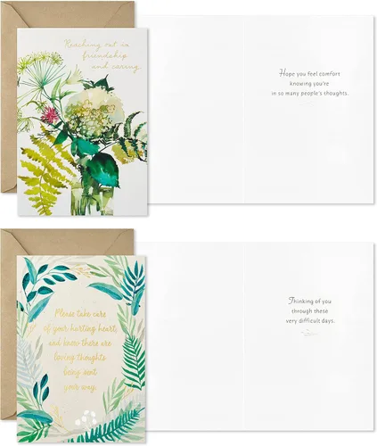 Vista 7 de Hallmark Surtido de tarjetas de cumpleaños y condolencias (32 tarjetas con sobres)
