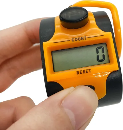 Vista 6 de Tally Counter Digital LCD Electrónico Handheld 5-Digit Number Count Clicker