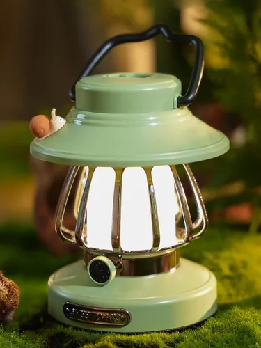 Vista 14 de Juego de luces de campamento para niños, linterna recargable y linterna frontal con sensor de movimiento con carga USB-C, luz nocturna regulable