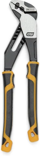 Vista 8 de GEARWRENCH Juego de alicates de mandíbula recta de lengüeta y ranura de material dual PITBULL K9 de 8", 10" y 12" - 82205CAZ