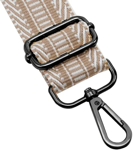 Vista 16 de ZOOEASS Hebillas de níquel Correa ancha para el hombro ajustable de repuesto para cinturón de pistola, hebilla de guitarra estilo bandolera
