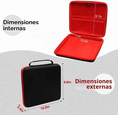 Vista 4 de LTGEM - Funda compatible con AKAI Professional APC Mini MK2 / MPD218 / MIDImix USB MIDI Pad Controller (solo funda)