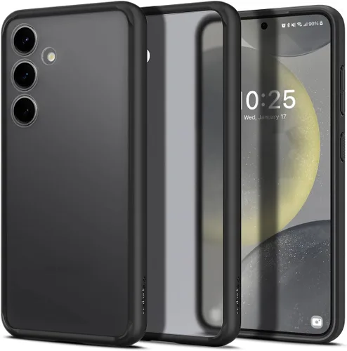 Vista 19 de Spigen Ultra Hybrid diseñado para funda de Galaxy S24 (2024) [antiamarilleamiento], [protección de grado militar] - cristal transparente