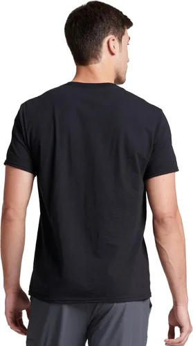 Vista 4 de Russell Athletic Camisetas Dri-Power de manga corta para hombre, absorben la humedad, protección contra olores, UPF 30+, tallas S-4x