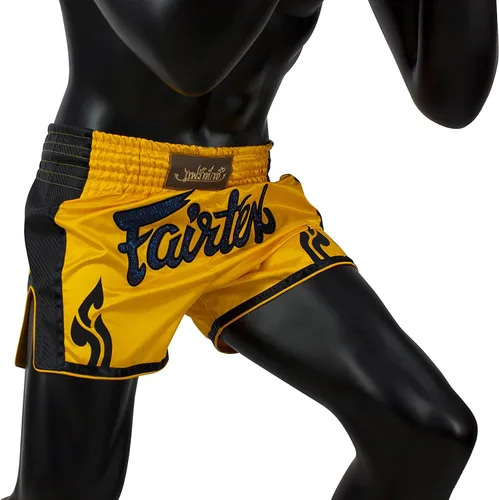 Vista 6 de Fairtex Pantalones cortos de boxeo Muay Thai de corte delgado