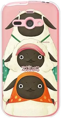 Vista 116 de Yanan Machiko Series Machiko Family Pink (Clear) / for iPhone SE/5s/docomo