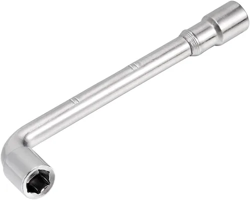Vista 10 de uxcell Llave hexagonal abierta en forma de L métrica de 0.315 in de 6 puntos