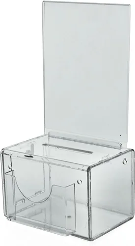 Vista 4 de Azar - Caja de lotería, transparente, extra grande