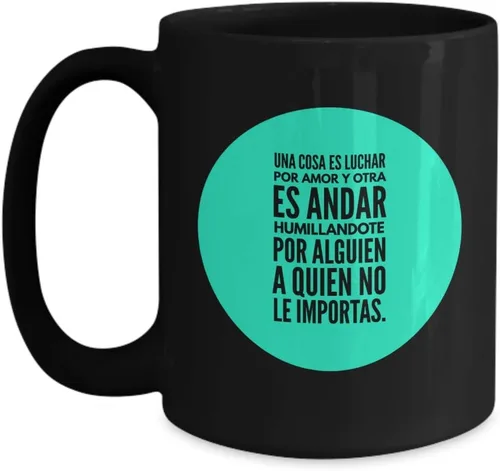 Vista 5 de Taza de Cafe Andar Vaso, taza de téa mate copa jarrón divertidas, tazas personalizadas, taza de café inspiradoras, taza con mensajes positivos.